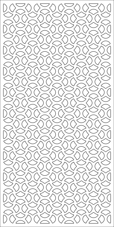 1/2” x 48" x 96" Trex Lattice