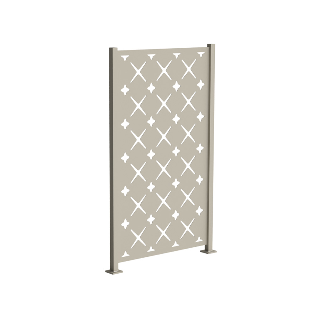 6' High x 3' 10" Wide One Panel Trex Privacy Screen Kit