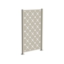 6' High x 3' 10" Wide One Panel Trex Privacy Screen Kit
